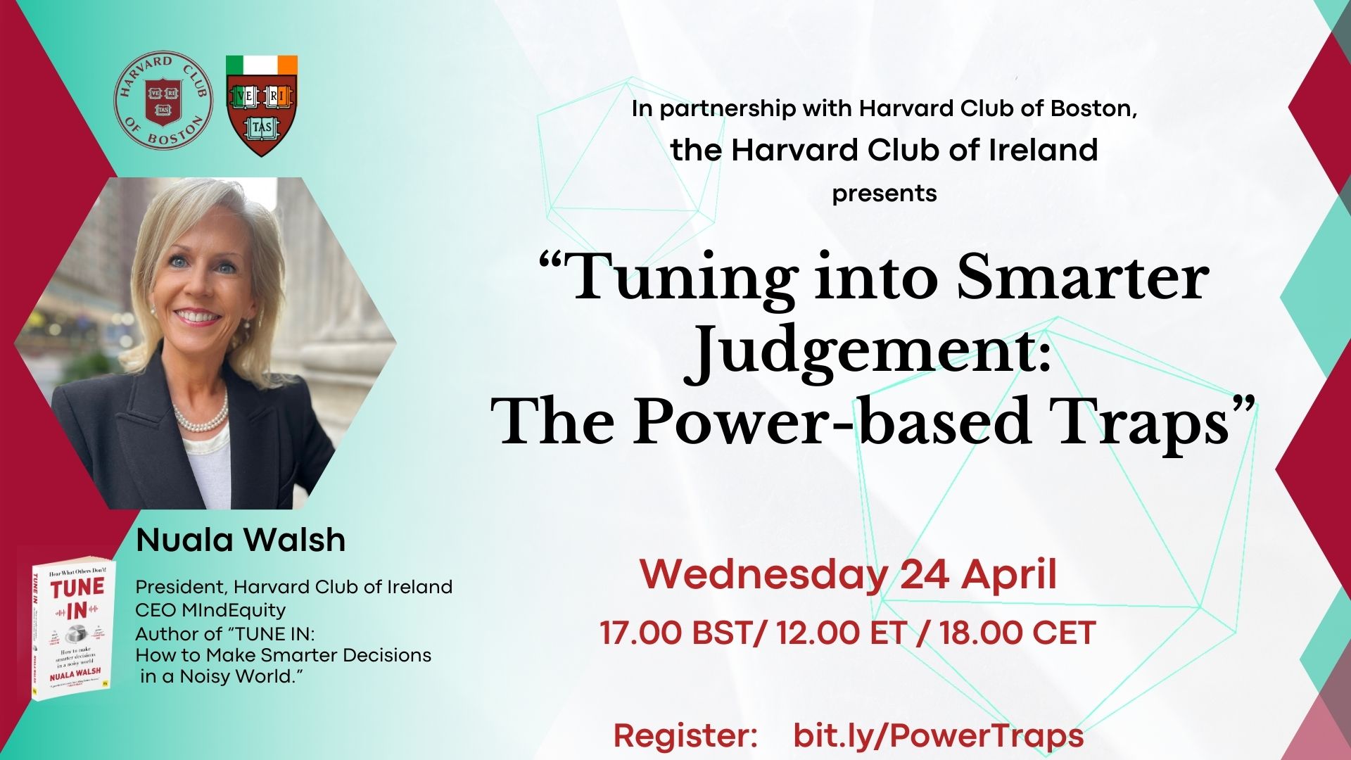 Nuala Walsh on Tuning Into Smarter Judgment: Power-based Judgment Traps